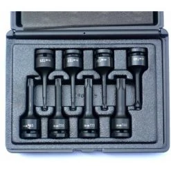 OC-PRO DOUILLES IMPACT TORX MALES A CHOC CARRE 1/2 COFFRET DE 8 DOUILLES