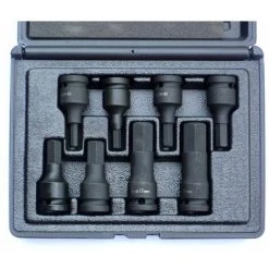 OC-PRO DOUILLES IMPACT 6 PANS MALES A CHOC CARRE 1/2 COFFRET DE 8 DOUILLES