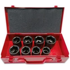 FORCE DOUILLES A CHOC COURTES CARRE 3/4 COFFRET DE 8 DOUILLES 5 FORCE DOUILLES A CHOC COURTES CARRE 3/4 COFFRET DE 8 DOUILLES -Clés et douilles Soldes 299097 2