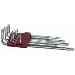 KRAFTWERK Jeu De 9 Clés Tx Polies Miroir T10-t50 (implant 1ml)