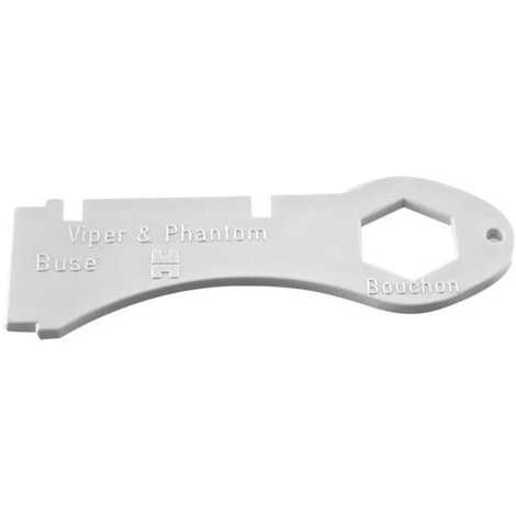 Clef D'écrou De Rotule Et De Bouchon D'hivernage - Hayward - Blanc 3 Clef D'écrou De Rotule Et De Bouchon D'hivernage - Hayward - Blanc