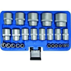 BGS TECHNIC CLES A DOUILLES BGS 1/2, 6 PANS, US, IMPERIALE, POUCES, SAE, INCH