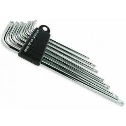 OC-PRO CLES COUDEES MAGNETIQUES EXTRA LONGUES TORX T10 A T40 BOUT AIMANTE