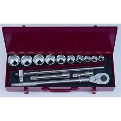 FORCE COFFRET DOUILLES ET ACESSOIRES POIDS LOURDS 3/4 6 PANS 22 A 50