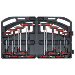 BGS TECHNIC Clés Poignée T BGS - 16 Pcs - 90