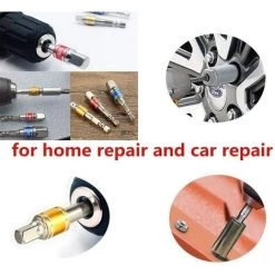 AIDUCHO Lot De 3 Adaptateurs De Douilles à 6 Pans 1/4" 3/8" 1/2" - Adaptateur De Douille - Clé à Douille - Clé à Douille - Kit De Connexion D'extension De Tête Avec Bandes Colorées 10 AIDUCHO Lot De 3 Adaptateurs De Douilles à 6 Pans 1/4" 3/8" 1/2" - Adaptateur De Douille - Clé à Douille - Clé à Douille - Kit De Connexion D'extension De Tête Avec Bandes Colorées -Clés et douilles Soldes 32751606 4