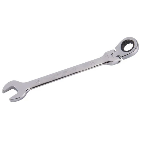 SILVERLINE Clé Mixte à Cliquet à Tête Inclinable - 15 Mm 3 SILVERLINE Clé Mixte à Cliquet à Tête Inclinable - 15 Mm