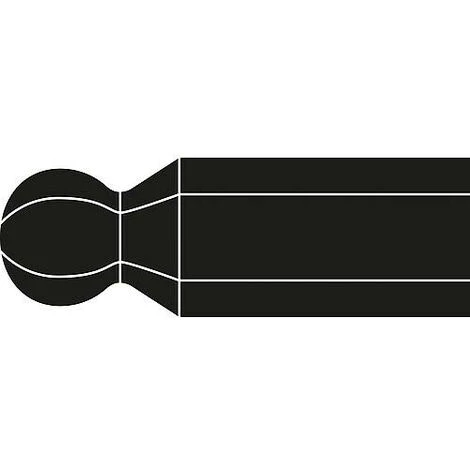 Cle Male Coudee WERA Chrome 6 Pans Avec Tete Spherique, 3,0x71mm, Court 4 Cle Male Coudee WERA Chrome 6 Pans Avec Tete Spherique, 3,0x71mm, Court – Image 2