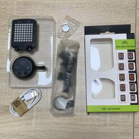 ABCRITAL Clignotants De Vélo, Feux Arrière De Vélo À Led Étanches Pour Vélos Et Feux De Voie D'Avertissement De Distance De Sécurité À Vélo 6 ABCRITAL Clignotants De Vélo, Feux Arrière De Vélo À Led Étanches Pour Vélos Et Feux De Voie D'Avertissement De Distance De Sécurité À Vélo – Image 4