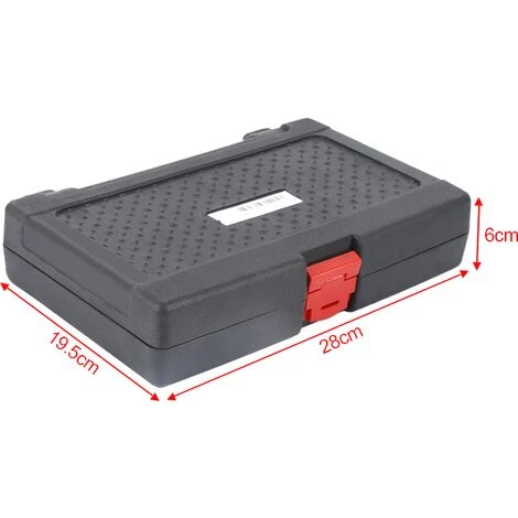 YONGQING Malette Jeu De 12 Clés Mixtes à Cliquet Outils Garage Atelier Acier à Outils Lot Jeu Clé Polygonales Et Plates Trousse De Rangement Noir - Noir-argent 5 YONGQING Malette Jeu De 12 Clés Mixtes à Cliquet Outils Garage Atelier Acier à Outils Lot Jeu Clé Polygonales Et Plates Trousse De Rangement Noir - Noir-argent – Image 3