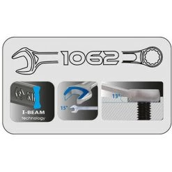 KING TONY Clé Mixte Métrique I-Beam - 26 Mm -Clés et douilles Soldes 36912074 3