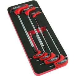 MOB OUTILLAGE MODULE MOUSSE 7 CLES MALES EN T HEXAGONALES MOB - 9820007001--