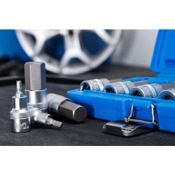 BGS Technic Jeu De Douilles à Embouts | 12,5 Mm (1/2") | Six Pans Intérieurs 5 - 22 Mm | 12 Pièces 11 BGS Technic Jeu De Douilles à Embouts | 12,5 Mm (1/2") | Six Pans Intérieurs 5 - 22 Mm | 12 Pièces -Clés et douilles Soldes 38362421 5