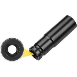 HAPPYSHOPPING Jeu De Douilles A Chocs Hexagonales A Entrainement 1/2 Pouce, 10 Pieces, Tailles Metriques De Douilles Profondes, En Acier Au Carbone De 10 A 24 Mm Avec Boite De Rangement Rigide, Modele : Noir -Clés et douilles Soldes 38588995 4