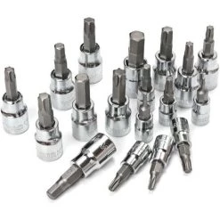 WORKPRO Coffret De Douilles Et Embouts Kit D’Outils Universelle Et Professionnelle Pour Réparation Mécanique Avec Boîte Lourde à 3 Tiroirs 450-Pièce -Clés et douilles Soldes 39154552 5