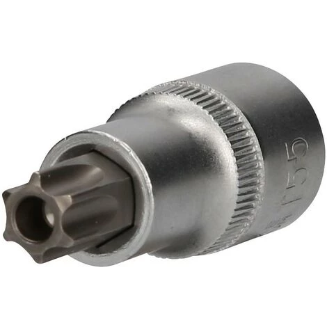Brilliant Tools Douille Torx 1/2" Percée, TB55 3 Brilliant Tools Douille Torx 1/2" Percée, TB55