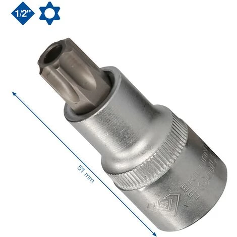 Brilliant Tools Douille Torx 1/2" Percée, TB55 6 Brilliant Tools Douille Torx 1/2" Percée, TB55 – Image 4