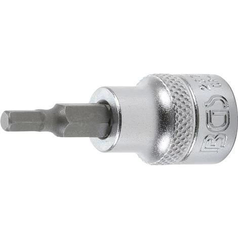 BGS Technic Douille à Embouts | 10 Mm (3/8") | Six Pans Intérieurs 4 Mm 3 BGS Technic Douille à Embouts | 10 Mm (3/8") | Six Pans Intérieurs 4 Mm
