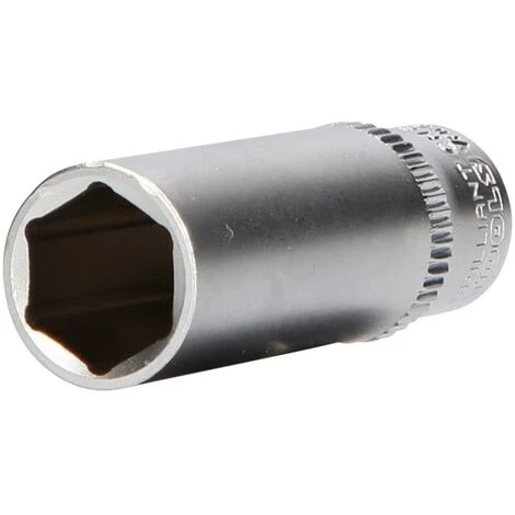 Brilliant Tools Douille 6 pans 1/4", Version Longue, 12 Mm 3 Brilliant Tools Douille 6 pans 1/4", Version Longue, 12 Mm