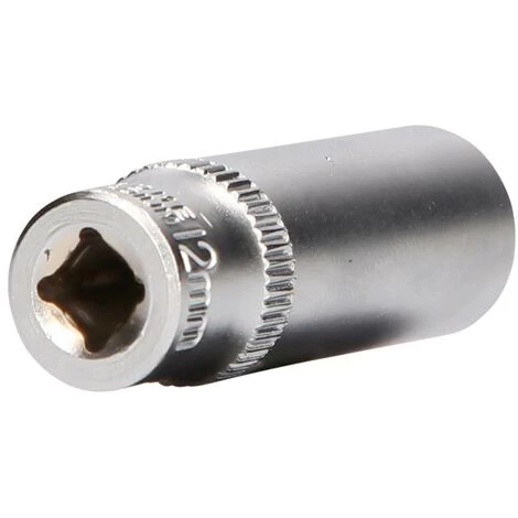 Brilliant Tools Douille 6 pans 1/4", Version Longue, 12 Mm 6 Brilliant Tools Douille 6 pans 1/4", Version Longue, 12 Mm – Image 4