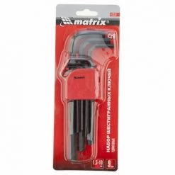 MTX - Jeu De Clés Hexagonales - 1,5 - 10 Mm - 9 Pièces 9 MTX - Jeu De Clés Hexagonales - 1,5 - 10 Mm - 9 Pièces -Clés et douilles Soldes 41686031 4