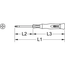 KSTOOLS KS TOOLS Tournevis électroniques, PH000x1,6mm 7 KSTOOLS KS TOOLS Tournevis électroniques, PH000x1,6mm -Clés et douilles Soldes 41880367 3