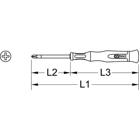 KSTOOLS KS TOOLS Tournevis électroniques, PH000x1,6mm 5 KSTOOLS KS TOOLS Tournevis électroniques, PH000x1,6mm – Image 3