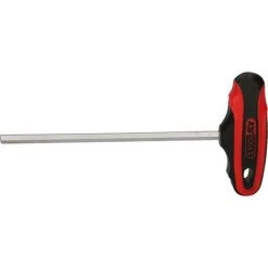 KSTOOLS® KS TOOLS Clé Mâle 6 Pans, Poignée En T, 6,0mm, 185mm