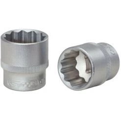 KSTOOLS® KS TOOLS 3/8" Douilles 12 Pans, 7/16"