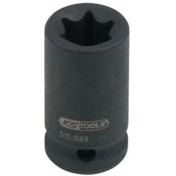 KSTOOLS® KS TOOLS 1/4" Douilles à Chocs Torx E, Courtes , E10