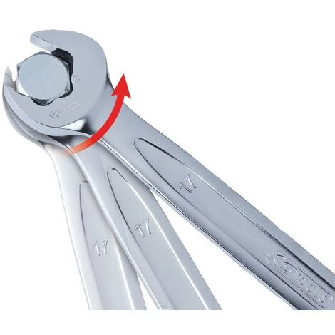 KSTOOLS® KS TOOLS Clés Mixtes à Cliquet Avec Système De Cliquet Dans La Fourche Réversible DUO GEARplus 11mm 7 KSTOOLS® KS TOOLS Clés Mixtes à Cliquet Avec Système De Cliquet Dans La Fourche Réversible DUO GEARplus 11mm – Image 5