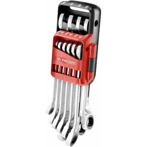 Facom Combinaison Des Clés à Cliquet Situé Dans Un Cas, 10 Pcs 3 Facom Combinaison Des Clés à Cliquet Situé Dans Un Cas, 10 Pcs