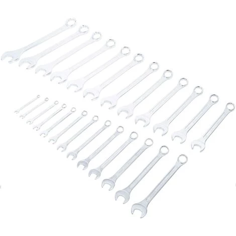BGS DIY CLES MIXTES DE 6 A 32 MM - JEU DE 25 CLES MIXTES FINITION CHROMEE 4 BGS DIY CLES MIXTES DE 6 A 32 MM - JEU DE 25 CLES MIXTES FINITION CHROMEE – Image 2
