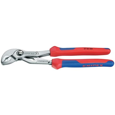 KNIPEX-WERK C. GUSTAV PUTSCH Pince Multiprises Cobra® Longueur 300 Mm Envergure 60 Mm Chromé Gaines Multicomp 8705300 3 KNIPEX-WERK C. GUSTAV PUTSCH Pince Multiprises Cobra® Longueur 300 Mm Envergure 60 Mm Chromé Gaines Multicomp 8705300