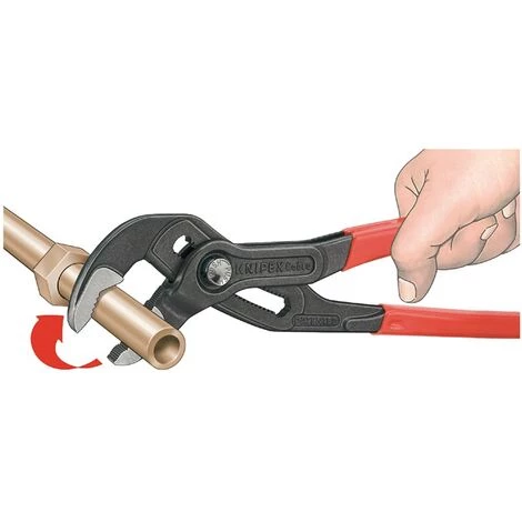 KNIPEX-WERK C. GUSTAV PUTSCH Pince Multiprises Cobra® Longueur 300 Mm Envergure 60 Mm Chromé Gaines Multicomp 8705300 4 KNIPEX-WERK C. GUSTAV PUTSCH Pince Multiprises Cobra® Longueur 300 Mm Envergure 60 Mm Chromé Gaines Multicomp 8705300 – Image 2