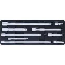 KSTOOLS® KS TOOLS 1/4"+3/8"+1/2" Jeu De Rallonges, 9 Pcs -Clés et douilles Soldes 45350018 3