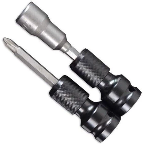 Convertisseur D'entraînement Carré 1/2 "à Convertisseur De Mandrin Hexagonal 1/4" Adaptateur De Douille Télescopique Triomphe Pour Clés à Cliquet Et Porte-embouts De Tournevis 7 Convertisseur D'entraînement Carré 1/2 "à Convertisseur De Mandrin Hexagonal 1/4" Adaptateur De Douille Télescopique Triomphe Pour Clés à Cliquet Et Porte-embouts De Tournevis – Image 5