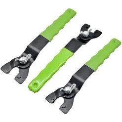 GUAZHUNIFR Clé à Meuleuse D'angle Clé Pour Les Meuleuses Remplacer Les Disques, Clé à Goupille Réglable Pour Meuleuses D'angle, Molette Pour Meuleuse D'angle Guazhuni 3 Pièces