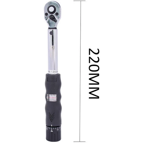 SUPERSELLER Jeu De Clés 2-14Nm, Petite Clé Dynamométrique à Fenêtre 1/4 Clé à Douille Dynamométrique Pour Vélo à Cliquet 6 SUPERSELLER Jeu De Clés 2-14Nm, Petite Clé Dynamométrique à Fenêtre 1/4 Clé à Douille Dynamométrique Pour Vélo à Cliquet – Image 4