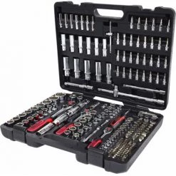 KSTOOLS KS Tools 1/4inch + 3/8 Inch + 1/2 Jeu De Douilles Chrome Plus. 195 Pcs.