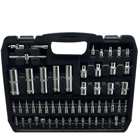 Coffret De Douilles Widmann 108SS Socket Professionnelles 108 Pièces - 1/4 "et 1/2", Cliquet à 72 Dents, Chrome-vanadium 4 Coffret De Douilles Widmann 108SS Socket Professionnelles 108 Pièces - 1/4 "et 1/2", Cliquet à 72 Dents, Chrome-vanadium – Image 2