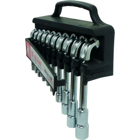 Jeu De 10 Clés à Pipe Débouchées - DRAKKAR TOOLS -S12201 4 Jeu De 10 Clés à Pipe Débouchées - DRAKKAR TOOLS -S12201 – Image 2