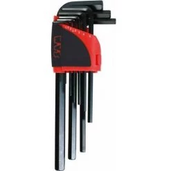 SAM OUTILLAGE - Ratelier 9 Clés Males Longues 6 Pans 1,5 A 10Mm