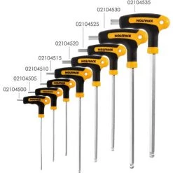 WOLFPACK Clé Allen Avec Poignée Boule Forme T 5,0 Mm. Avec Cintre -Clés et douilles Soldes 52727707 4