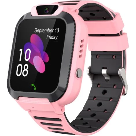Montre Intelligente Pour Enfants Garçons Et Filles Positionnement Montre étanche Pour Téléphone D'école Primaire (Rose),HANBING 3 Montre Intelligente Pour Enfants Garçons Et Filles Positionnement Montre étanche Pour Téléphone D'école Primaire (Rose),HANBING