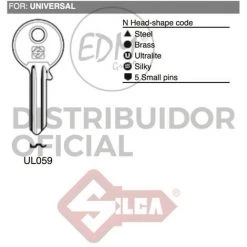 ELEKTRO CLÉ ACIER UL059 UNIVERSAL