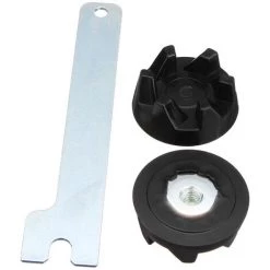 ASUPERMALL 2Pcs Blender En Caoutchouc Coupler D'Embrayage A Engrenages Avec Removal Tool Pour Kitchen Aid 9704230 -Clés et douilles Soldes 53468639 3