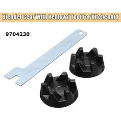 ASUPERMALL 2Pcs Blender En Caoutchouc Coupler D'Embrayage A Engrenages Avec Removal Tool Pour Kitchen Aid 9704230 -Clés et douilles Soldes 53468639 4