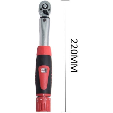 ASUPERMALL Cle Dynamometrique A Cliquet, 1/4 " Dr 2-24Nm, Reglable 5 ASUPERMALL Cle Dynamometrique A Cliquet, 1/4 " Dr 2-24Nm, Reglable – Image 3