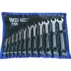 BGS TECHNIC JEU DE 12 CLES MIXTES OEIL PLATES COTES POUCES US ANGLAISES DE 1/4 à 15/16